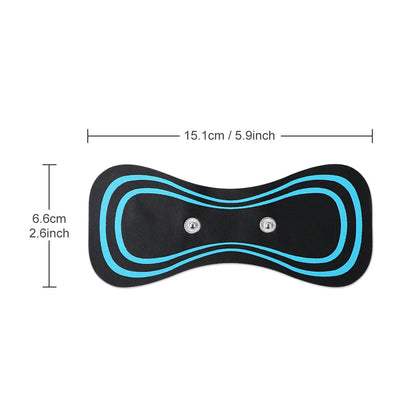 Favolux™ Mini Portable EMS Neck Massager Electric Neck Stretcher For  Cervical Muscle Pain Relief And Shoulder Relaxation Massage Patch