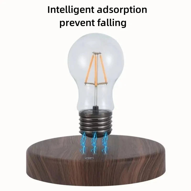 Favolux™ Magnetic Levitation Lamp Creativity Floating Glass LED Bulb Home Office Desk Decoration Birthday Gift Table Novelty Night Light