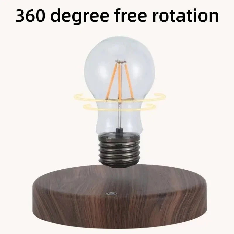 Favolux™ Magnetic Levitation Lamp Creativity Floating Glass LED Bulb Home Office Desk Decoration Birthday Gift Table Novelty Night Light