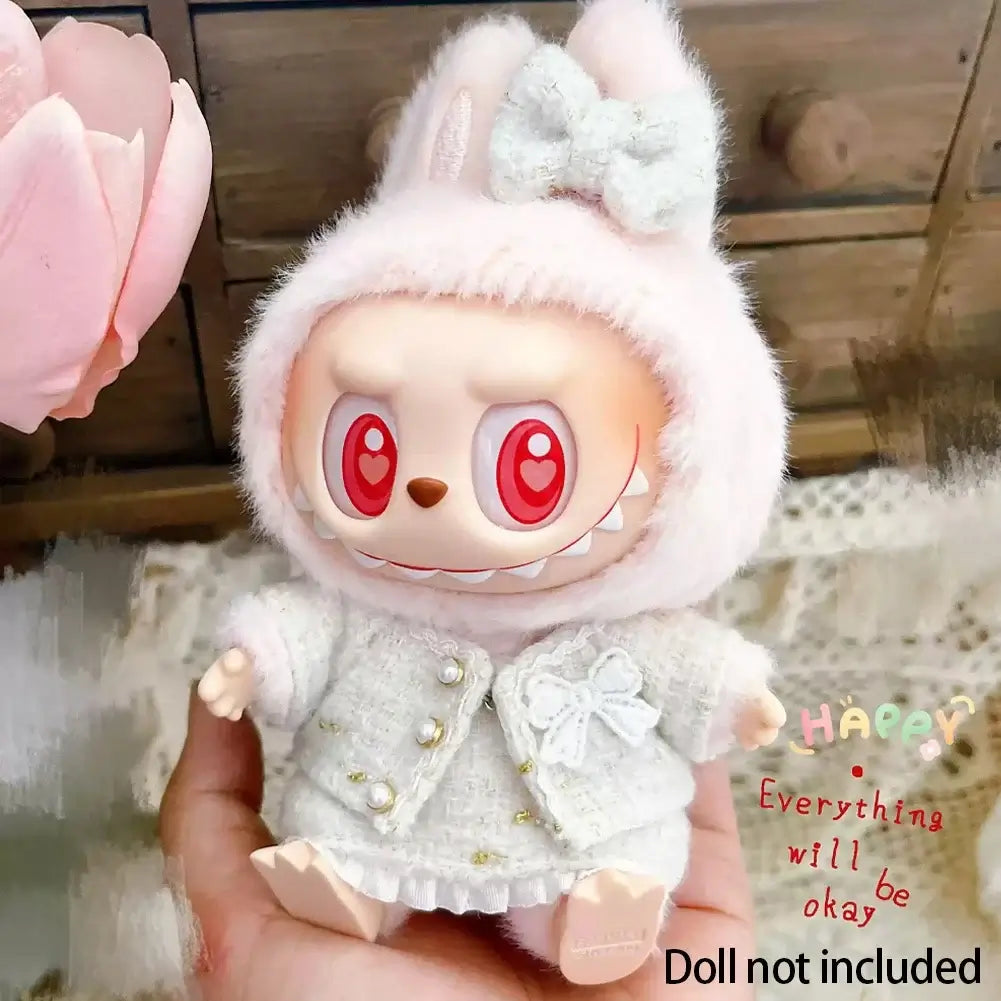 Labubu Monster Clothes Outfit Accessories