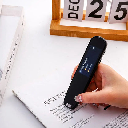 Favolux™ Offline Translation Pen For Teacher Student Dictionary English Intelligent Scanning Point Reading 123 Languages Translator Pen