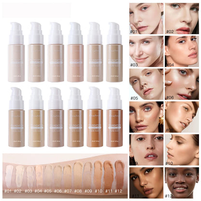 Favolux™ Liquid Foundation Effective Concealer Waterproof Sweat-resistant Makeup Professional Cosmetics