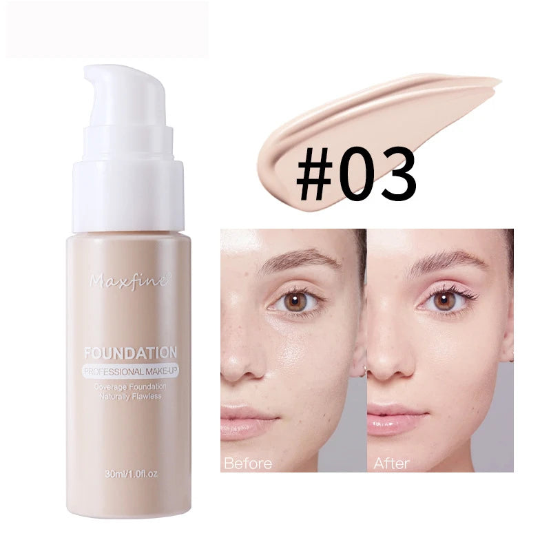 Favolux™ Liquid Foundation Effective Concealer Waterproof Sweat-resistant Makeup Professional Cosmetics