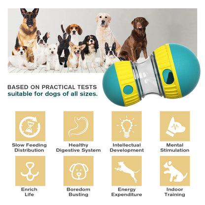 Favolux™ Dog Toy Improve IQ Interactive Puppy Toys For Small Medium Dogs Cat Slow Feeder Ball Labrador Golden Retriever Pet Supplies