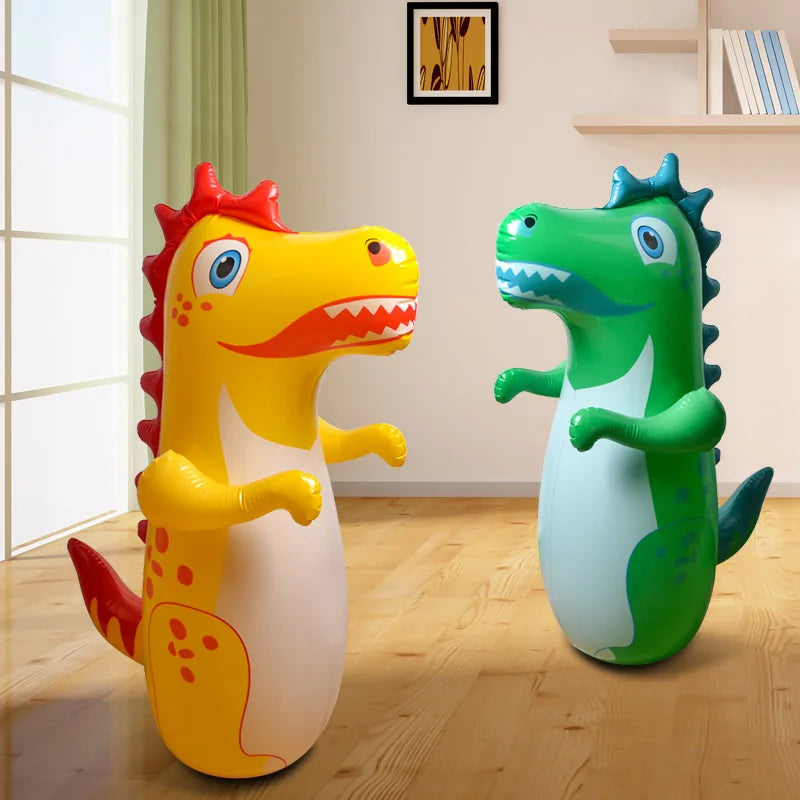 Favolux™ Tumbler Boxing Inflatable Dinosaur Punching Bag Boys Games Sport Toys Christmas Birthday Gift for Boys Girls Parent Child Toys