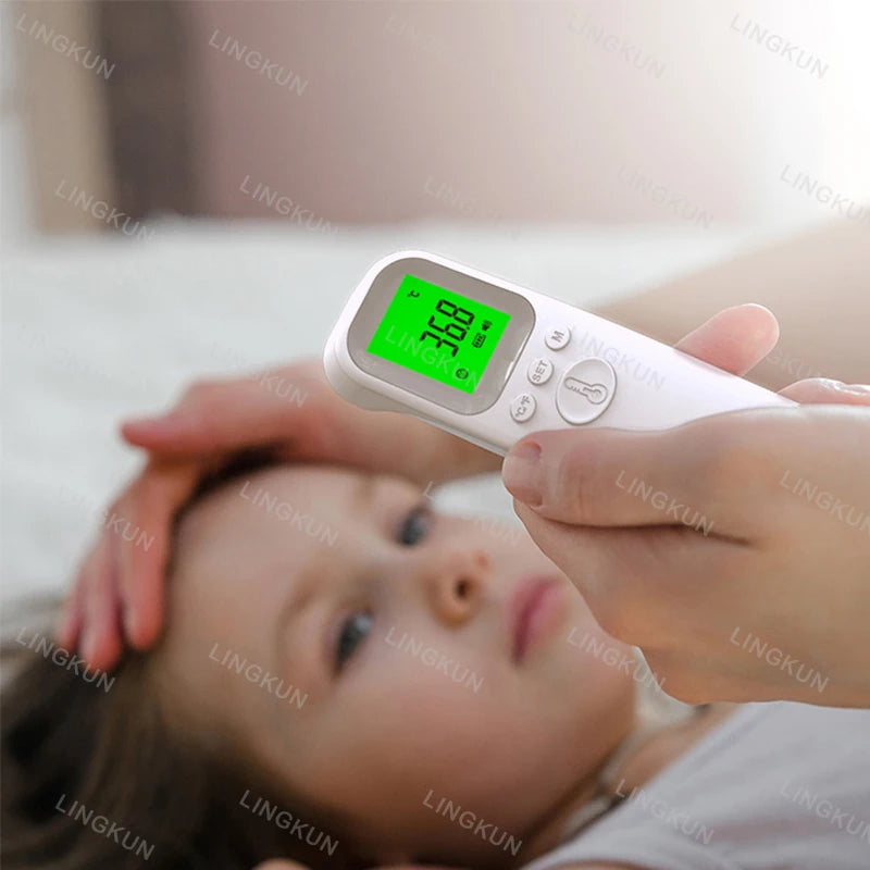 Favolux™ Infrared Fever Thermometer Medical Household Digital LCD Infant Adult Non-contact Laser Body Temperature Ear Thermometer