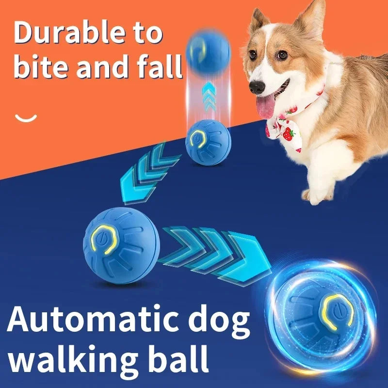 Favolux™ Smart Dog Toy Ball Electronic Interactive Pet Toy Moving Ball USB Automatic Moving Bouncing for Puppy Birthday Gift Cat Products