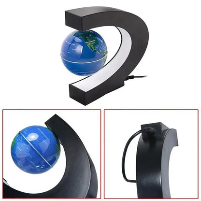 Favolux™ Magnetic Floating Levitation Globe LED World Map Electronic Antigravity Lamp Novelty Ball Light Home Decor Lamps Birthday Gifts