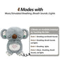 Favolux™ Breathing Bear Baby Soothing Otter Plush Doll Toy Baby Kids Soothing Music Baby Sleeping Companion Sound and Light Doll Toy Gift