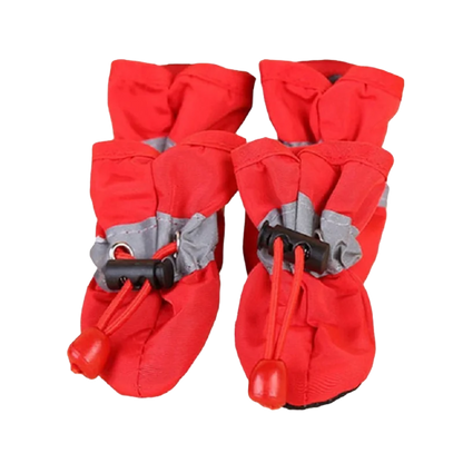 Favolux™ 4pcs/set Waterproof Pet Dog Shoes  Anti-slip Rain Boots Footwear for Small Cats Dogs Puppy Dog Pet Booties Pet Paw Accessories