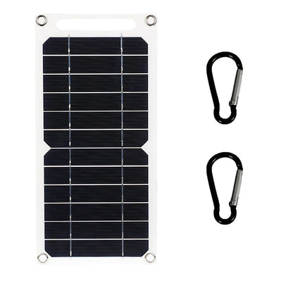 Favolux™ 30W Solar Panel With USB Waterproof Outdoor Hiking And Camping Portable Battery Mobile Phone Charging Bank Charging Panel 6.8V