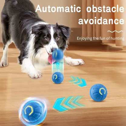 Favolux™ Smart Dog Toy Ball Electronic Interactive Pet Toy Moving Ball USB Automatic Moving Bouncing for Puppy Birthday Gift Cat Products