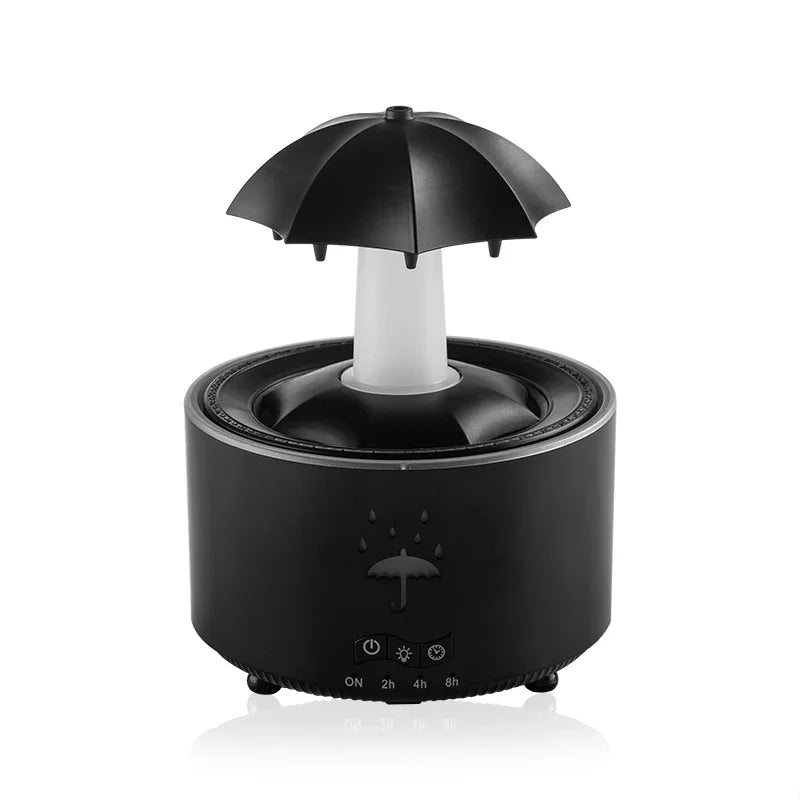 Favolux™ Creative Umbrella Water Drop Air Humidifier with Colorful Light Raindrop Aroma Essential Oil Diffuser Aromatherapy Humidifier