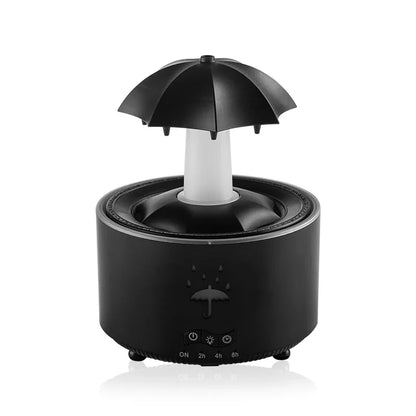 Favolux™ Creative Umbrella Water Drop Air Humidifier with Colorful Light Raindrop Aroma Essential Oil Diffuser Aromatherapy Humidifier