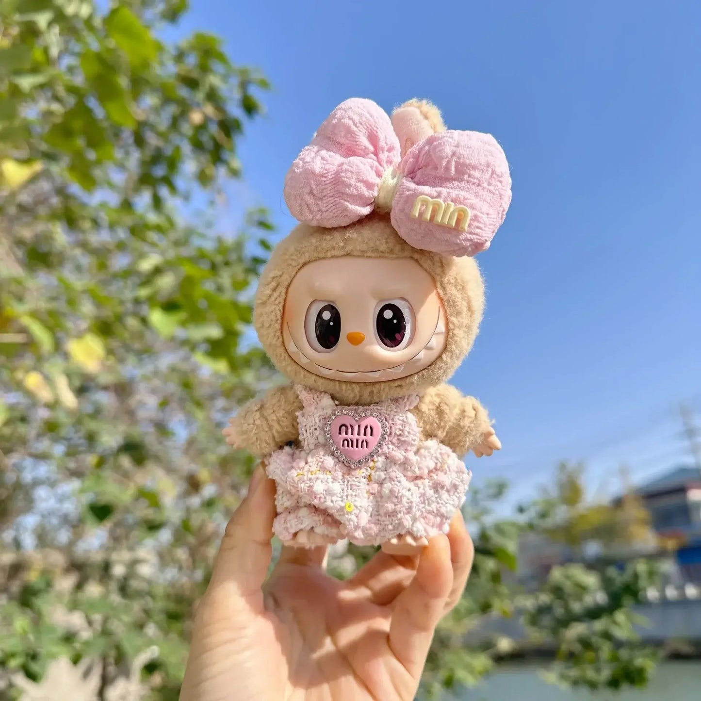 Labubu Monster Clothes Outfit Accessories
