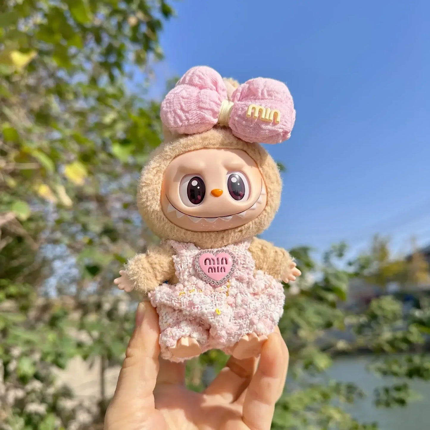 Labubu Monster Clothes Outfit Accessories