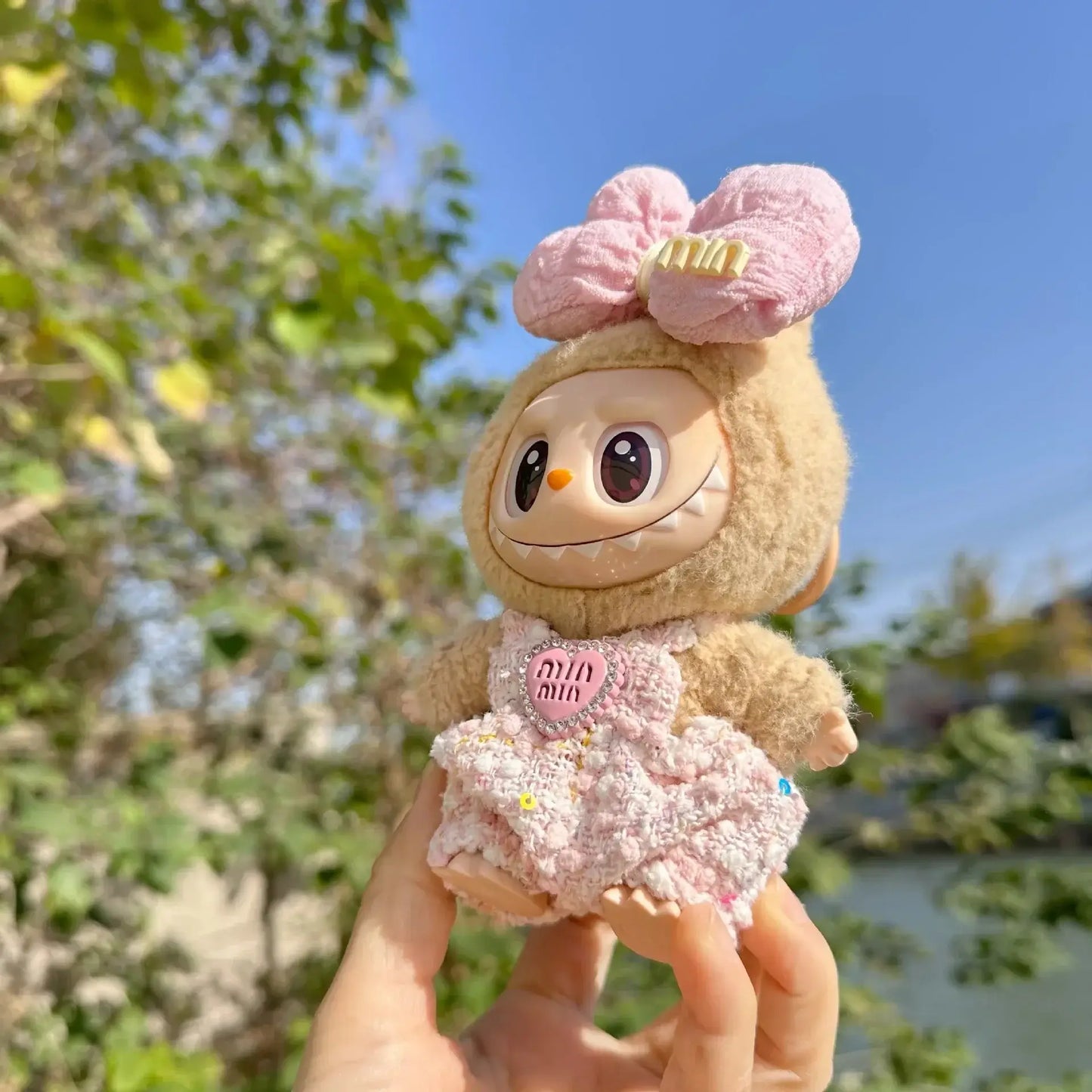 Labubu Monster Clothes Outfit Accessories