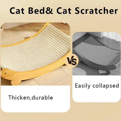 Favolux™ Wooden Cat Scratching Pads Multifuction Cats Sleeping Bed Detachable Wear-resistant Cat Scratch Board Kitten Grinding Cats Toys