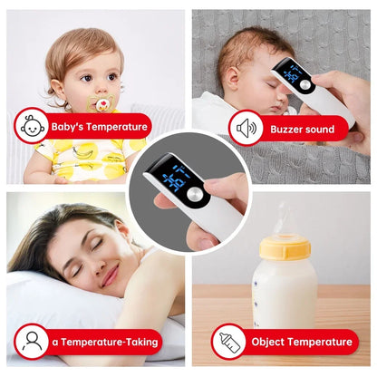 Favolux™ Infrared Fever Thermometer Medical Household Digital LCD Infant Adult Non-contact Laser Body Temperature Ear Thermometer