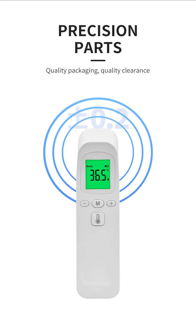 Favolux™ Infrared Fever Thermometer Medical Household Digital LCD Infant Adult Non-contact Laser Body Temperature Ear Thermometer