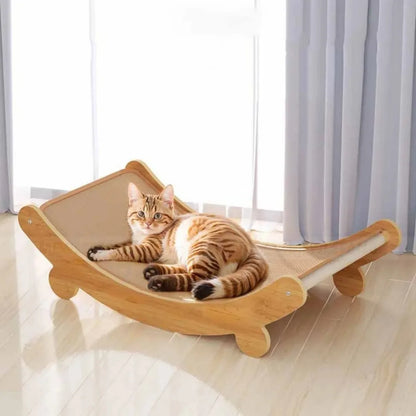 Favolux™ Wooden Cat Scratching Pads Multifuction Cats Sleeping Bed Detachable Wear-resistant Cat Scratch Board Kitten Grinding Cats Toys