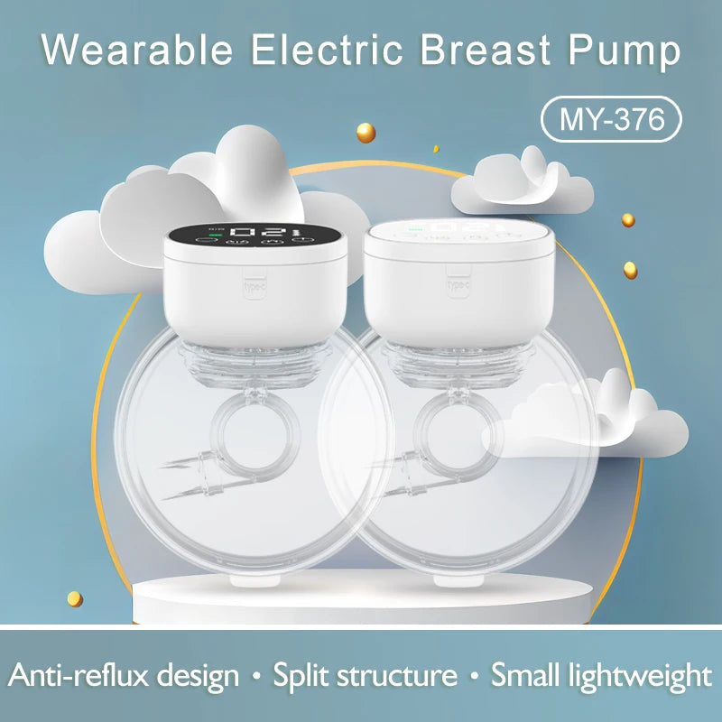 Favolux™ Wearable Breast Pump Mother and Baby Supplies Breast Pump Breast Milk Milking and Milking Machine Fully Automatic Breast Pump