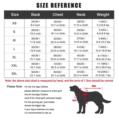 Favolux™ Large Winter Pet Dog Clothes French Bulldog Puppy Warm Windproof Jacket Small Medium Dog Reflective Coat Chihuahua Pet Outfits