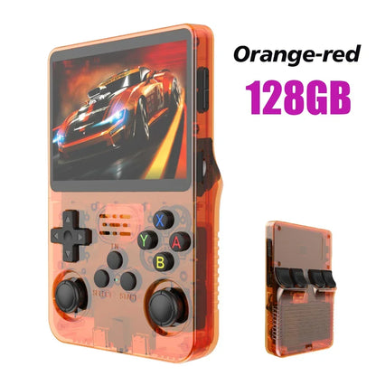 Favolux™ Open Source R36S Retro Handheld Video Game Console Linux System 3.5 Inch IPS Screen Portable Pocket Video Player 64GB 128G Games