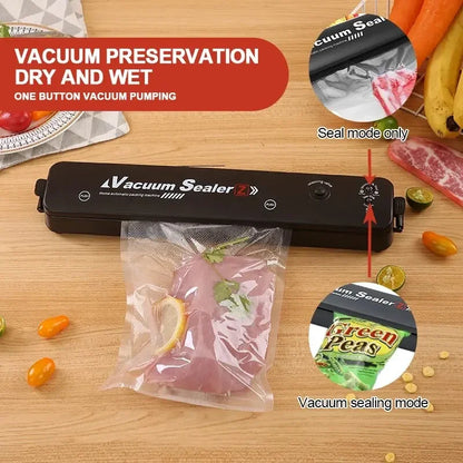 Favolux™ vAutomatic packaging machine food vacuum sealing machine portable household vacuum food sealing kitchen helper 220V