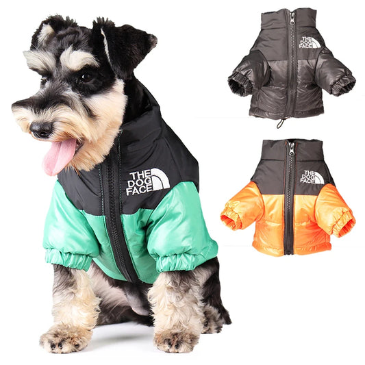 Favolux™ Large Winter Pet Dog Clothes French Bulldog Puppy Warm Windproof Jacket Small Medium Dog Reflective Coat Chihuahua Pet Outfits