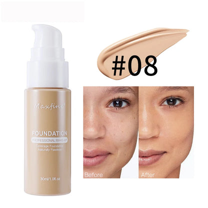 Favolux™ Liquid Foundation Effective Concealer Waterproof Sweat-resistant Makeup Professional Cosmetics