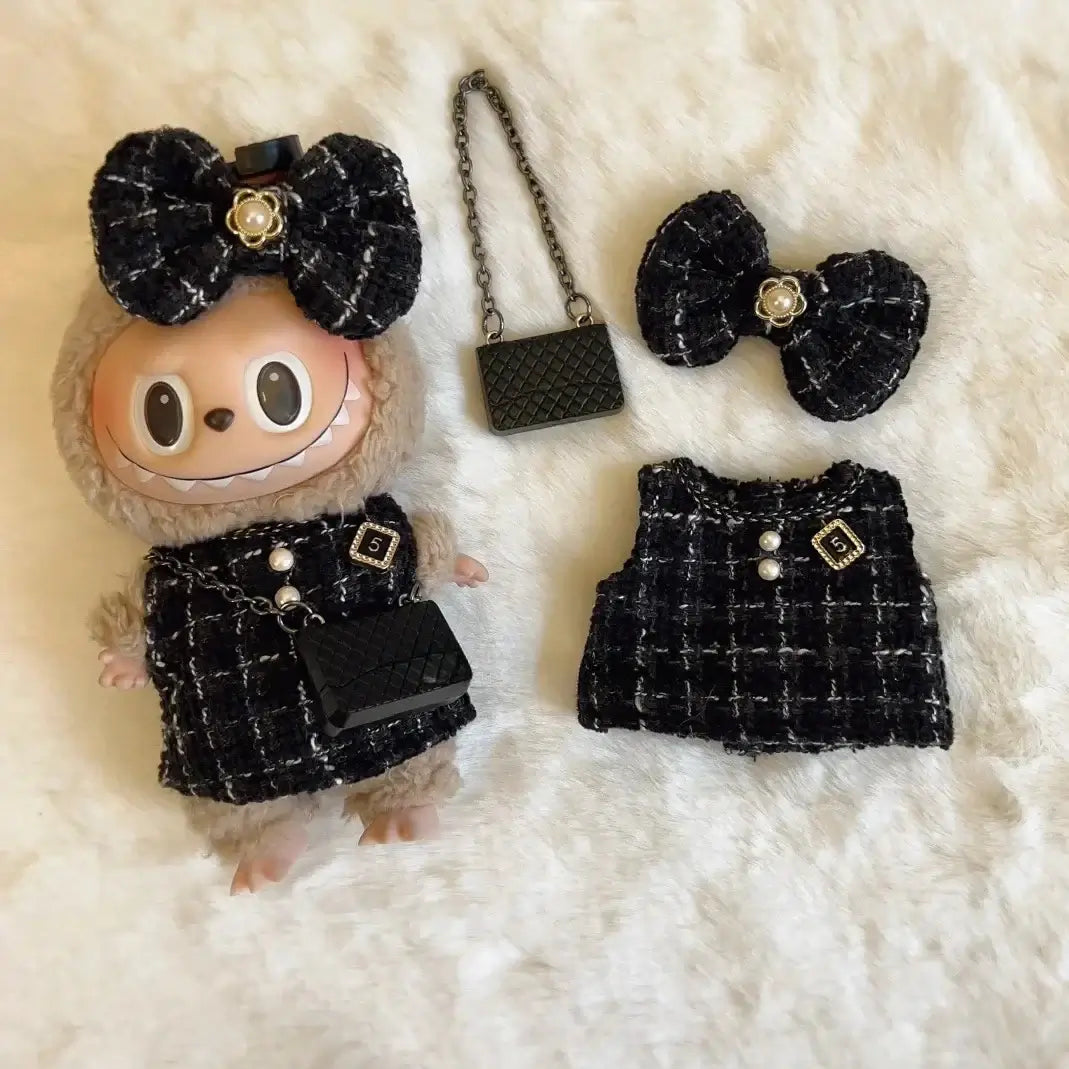 Labubu Monster Clothes Outfit Accessories