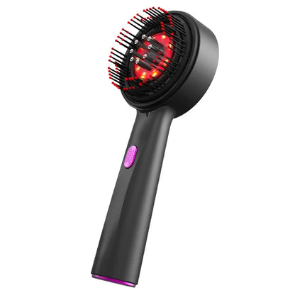 Favolux™ Electric Vibration Massage Comb Red Light Therapy Hair Growth Massage Scalp Brush Anti Hair Loss Liquid Oil Applicator Hair Care