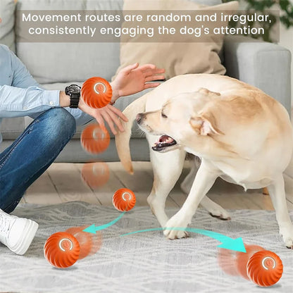 Favolux™ Smart Dog Toy Ball Electronic Interactive Pet Toy Moving Ball USB Automatic Moving Bouncing for Puppy Birthday Gift Cat Products