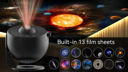 Favolux™ Night Light Galaxy Projector Starry Sky Projector 360° Rotate Planetarium Lamp For Kids Bedroom Valentines Day Gift Wedding Deco