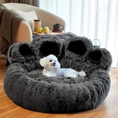 Favolux™ Kennel Winter Warm Medium and Large Dog Corgi Golden Retriever Dog Bed Velvet Sofa Sleeping Mat Four Seasons Pet Supplies